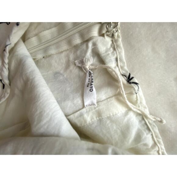 Peppermayo Womens Cutout Strappy Linen Maxi Dress Size 4 - Picture 5 of 7